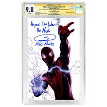 Load image into Gallery viewer, Shameik Moore Autographed 2023 Miles Morales Spider-Man #10 Joe Jusko Virgin Variant CGC SS 9.8
