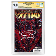 Load image into Gallery viewer, Shameik Moore Autographed 2024 Miles Morales Spider-Man #18 Garcia Variant CGC SS 9.8