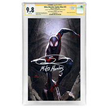 Load image into Gallery viewer, Shameik Moore Autographed 2021 Miles Morales Spider-Man #25 Inhyuk Lee Virgin Variant CGC SS 9.8