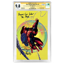 Load image into Gallery viewer, Shameik Moore Autographed 2021 Miles Morales Spider-Man #30 Tyler Kirkham Virgin Variant CGC SS 9.8