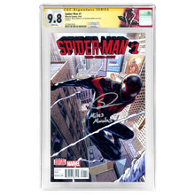 Load image into Gallery viewer, Shameik Moore Autographed 2016 Spider-Man #1 CGC SS 9.8