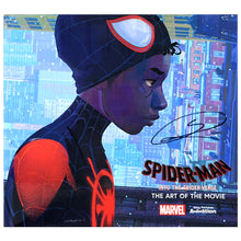 Load image into Gallery viewer, Shameik Moore Autographed Spider-Man Into The Spider-Verse The Art of the Movie Hardcover Book