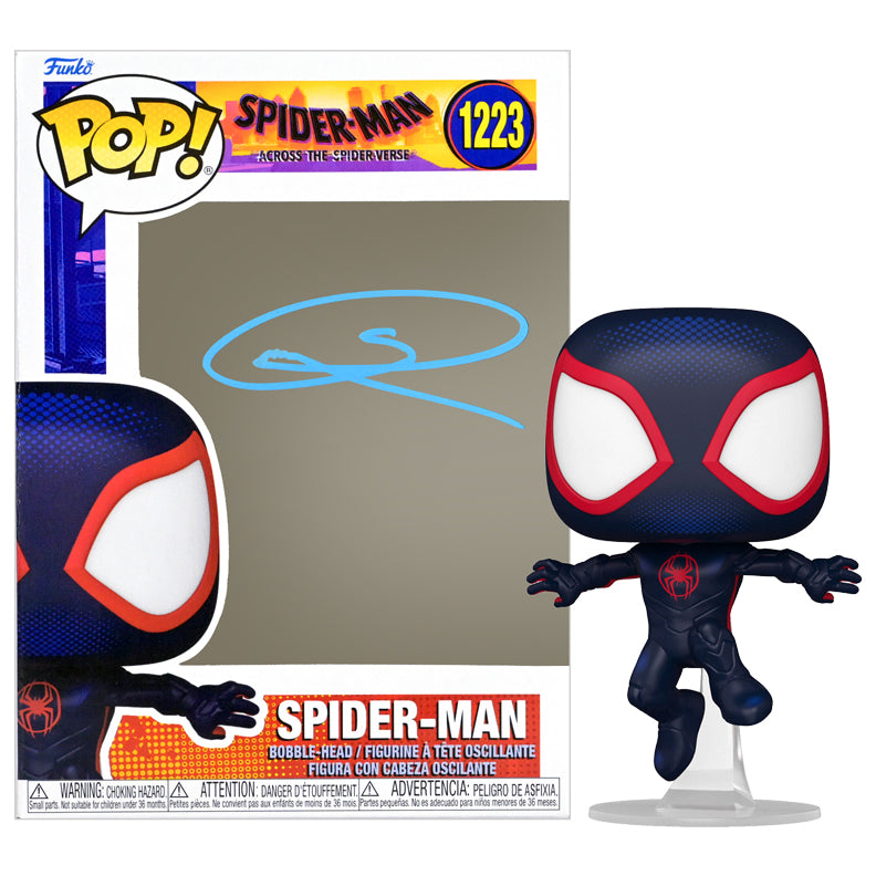 Shameik Moore Autographed Spider-Man Across The Spider-Verse Miles Morales POP Vinyl #1223