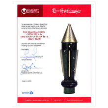 Load image into Gallery viewer, Temuera Morrison 2021 The Book of Boba Fett Screen Used Z-6 Jetpack Rocket