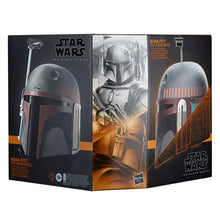 Load image into Gallery viewer, Temuera Morrison Autographed Star Wars The Black Series Boba Fett Re-Armored Premium Electronic Helmet