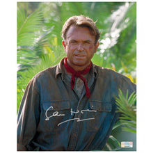Load image into Gallery viewer, Sam Neill Autographed 1993 Jurassic Park Welcome 8x10 Photo