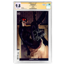 Load image into Gallery viewer, Julie Newmar Autographed 2019 Catwoman #9 Artgerm Variant Cover CGC SS 9.8
