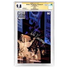 Load image into Gallery viewer, Julie Newmar Autographed 2023 Batman One Bad Day Catwoman #1 Jim Lee Variant CGC SS 9.8