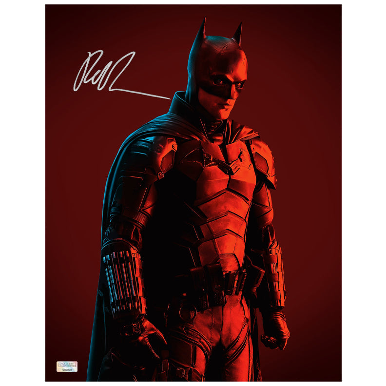 Robert Pattinson Autographed 2022 The Batman 11x14 Photo
