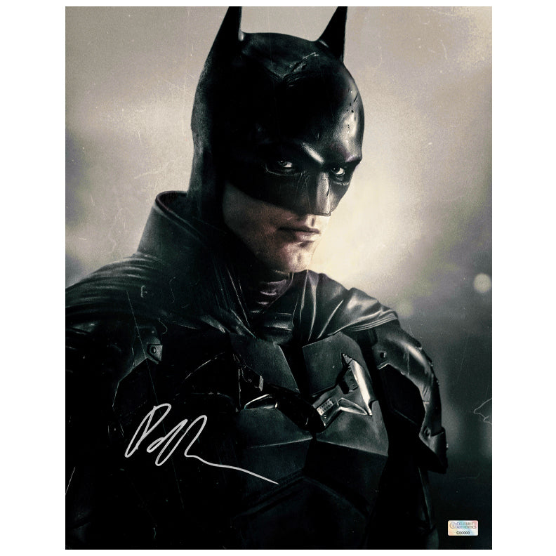 Robert Pattinson Autographed 2022 The Batman Vengeance 11x14 Photo