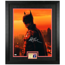 Load image into Gallery viewer, Robert Pattinson Autographed 2022 The Batman Gotham&#39;s Caped Crusader 16x20 Photo