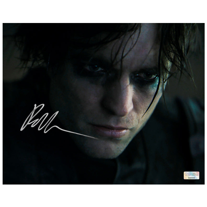 Robert Pattinson Autographed 2022 The Batman I Am Batman 8x10 Photo
