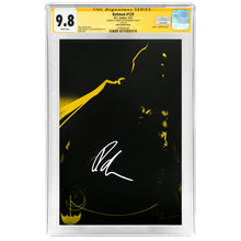 Load image into Gallery viewer, Robert Pattinson Autographed 2023 Batman #129 Jock Foil Variant Cover CGC SS 9.8