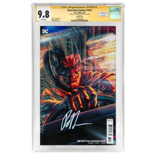 Load image into Gallery viewer, Robert Pattinson Autographed Detective Comics #1031 Lee Bermejo Variant Cover CGC SS 9.8