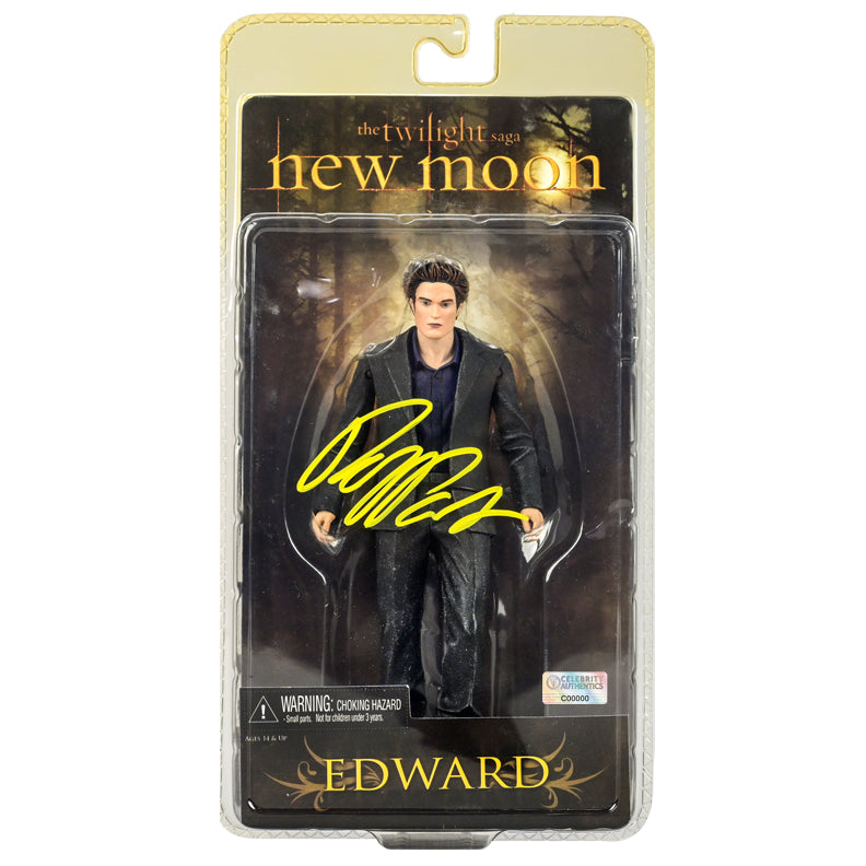Robert Pattinson Autographed NECA New Moon Edward 7