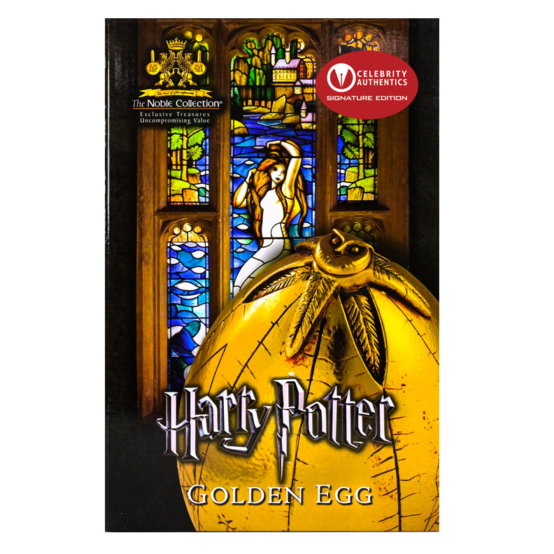Robert Pattinson Autographed Harry Potter Golden Egg Authentic Prop Replica