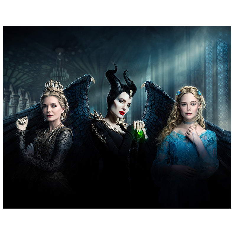 Michelle Pfeiffer Autographed 2019 Maleficent: Mistress of Evil 16x20 Cast Photo Pre-Order