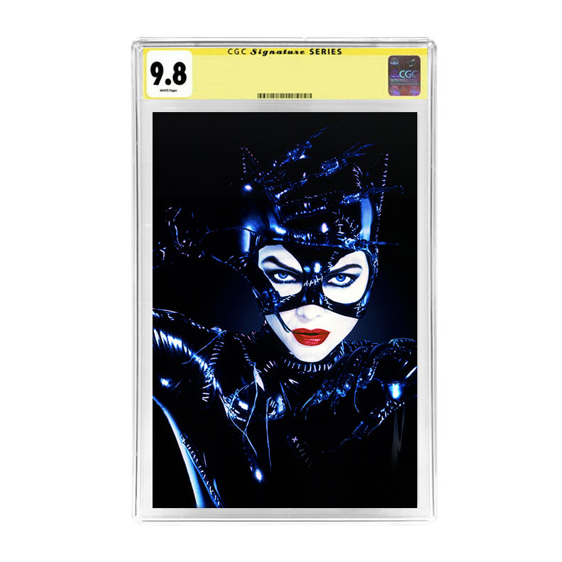 Michelle Pfeiffer Autographed 2023 Catwoman #1 Photo Cover Variant CGC SS 9.8 Pre-Order