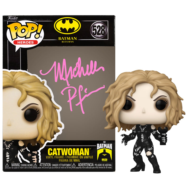 Michelle Pfeiffer Autographed Batman Returns #528 Catwoman POP Vinyl Figure