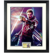 Load image into Gallery viewer, Chris Pratt Autographed Avengers: Infinity War Star-Lord 16×20 Photo