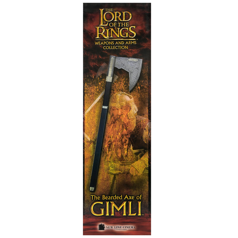 John Rhys Davies Autographed Lord of the Rings Bearded Axe of Gimli