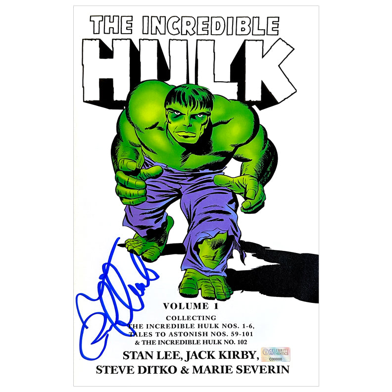 Mark Ruffalo Autographed The Incredible Hulk Omnibus Vol. 1 – Celebrity ...