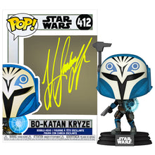 Load image into Gallery viewer, Katee Sackhoff Autographed Star Wars Bo-Katan Kryze Pop! Vinyl Figure #412
