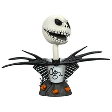 Load image into Gallery viewer, Chris Sarandon Autographed Nightmare Before Christmas Legends in 3D Jack Skellington 1:2 Scale Bust