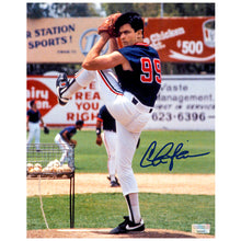 Load image into Gallery viewer, Charlie Sheen Autographed 1989 Major League Ricky Wild Thing Vaughn 8x10 Photo