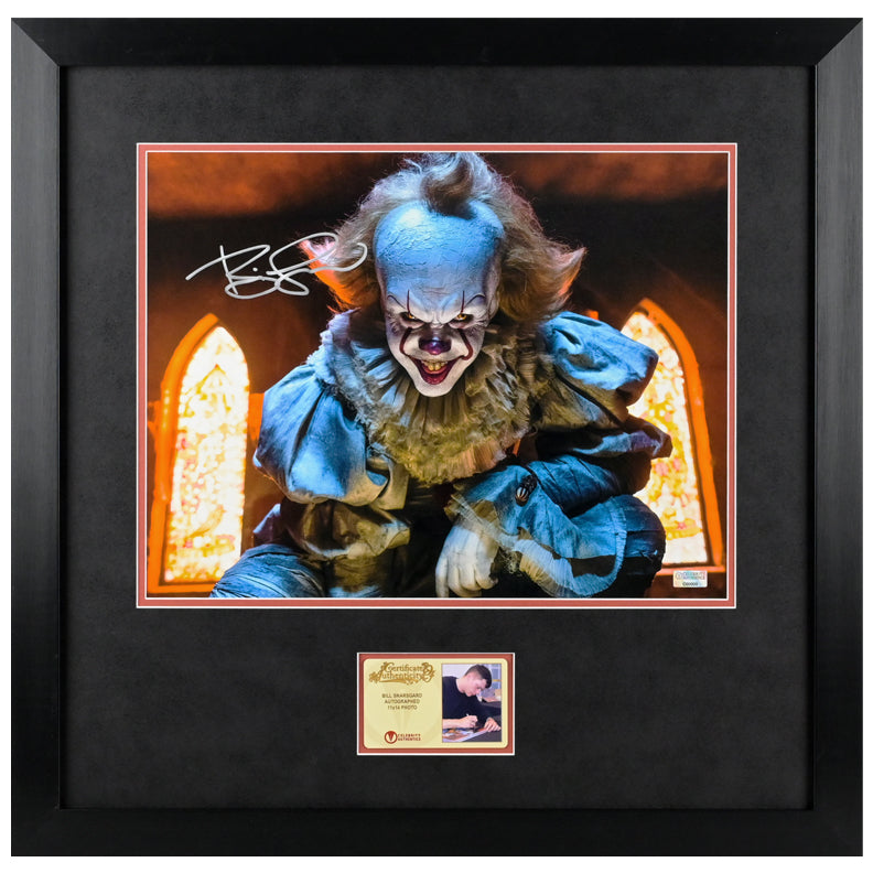 Bill Skarsgård Autographed IT Pennywise The Eater of Worlds 11x14 Photo
