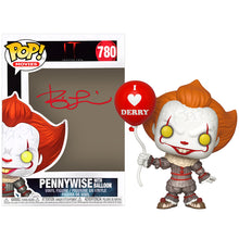 Load image into Gallery viewer, Bill Skarsgård Autographed IT Pennywise #780 POP! Vinyl Figure