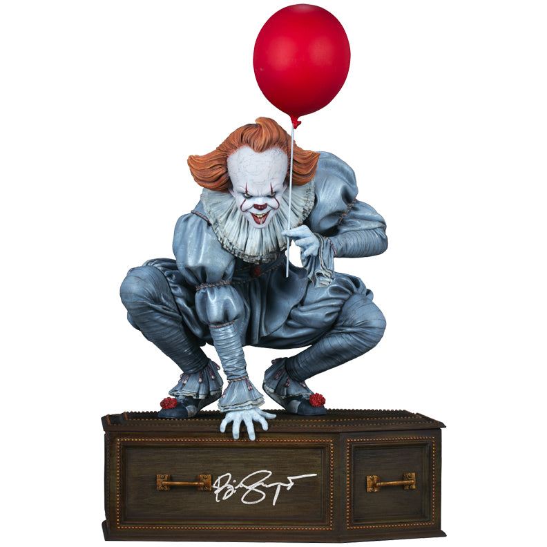 Bill Skarsgard Autographed IT Pennywise CA Exclusive 13