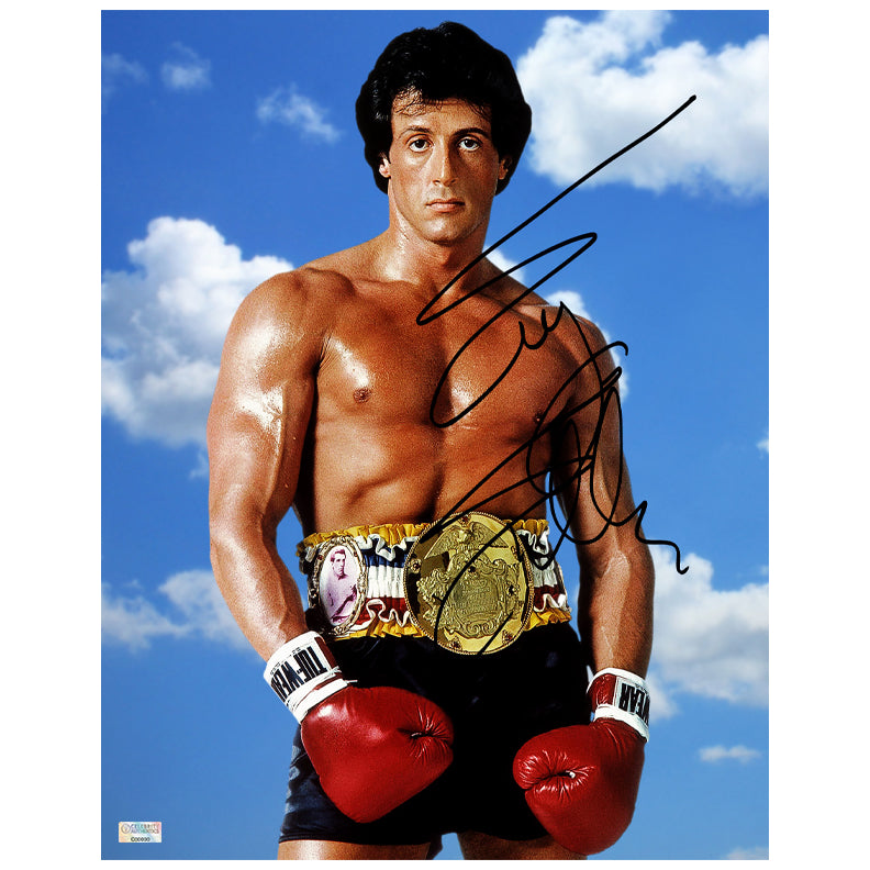 Sylvester Stallone Autographed Rocky III 11x14 Photo