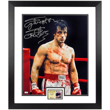 Load image into Gallery viewer, Sylvester Stallone Autographed Rocky Bloody Champion 16x20 Photo