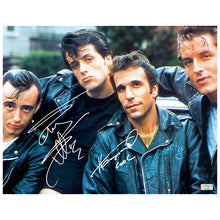 Load image into Gallery viewer, Sylvester Stallone, Henry Winkler Autographed 1974 Lords of Flatbush 11x14 Photo