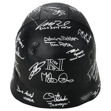 Load image into Gallery viewer, Daisy Ridley, Mark Hamill, Adam Driver, John Boyega Star Wars The Force Awakens Cast Autographed Kylo Ren Voice Changing Helmet