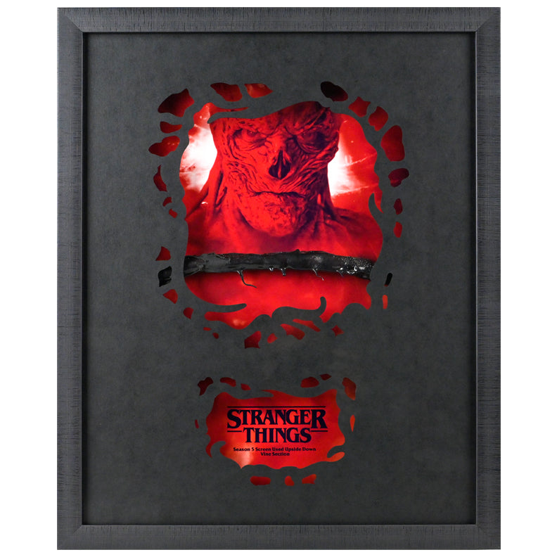 Stranger Things Seaon 5 Screen Used The Neither Vine Framed Display A2057