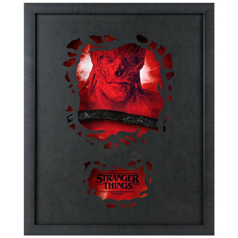 Stranger Things Seaon 5 Screen Used The Neither Vine Framed Display A2071