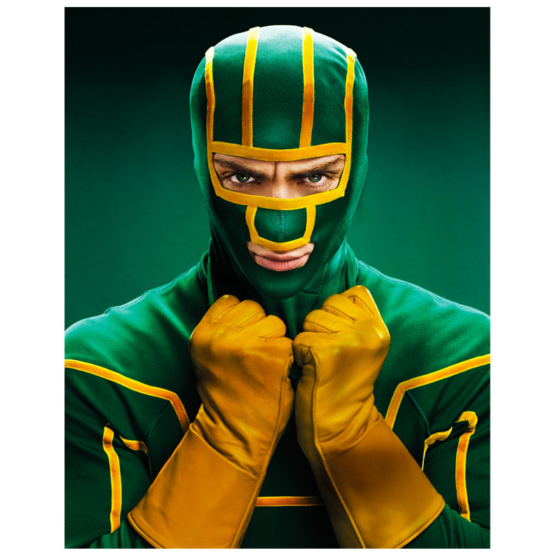 Aaron Taylor Johnson Autographed 2013 Kick Ass 2 Masked 8x10 or 11x14 Photo Pre-Order