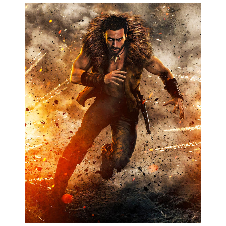 Aaron Taylor Johnson Autographed 2024 Kraven the Hunter Battlefield 8x10, 11x14, 16x20 Photo Pre-Order