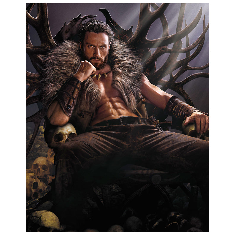 Aaron Taylor Johnson Autographed 2024 Kraven the Hunter Throne 8x10, 11x14, 16x20 Photo Pre-Order