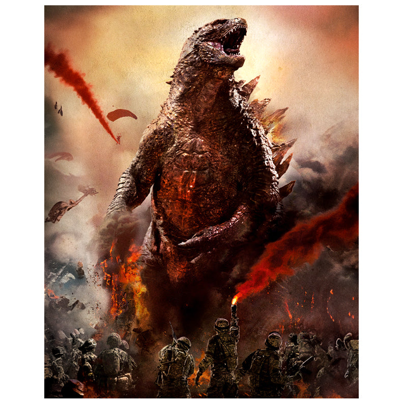 Aaron Taylor Johnson Autographed 2014 Godzilla 8x10 Photo Pre-Order