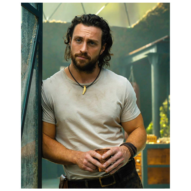 Aaron Taylor Johnson Autographed 2024 Kraven the Hunter Scene B 8x10 Photo Pre-Order