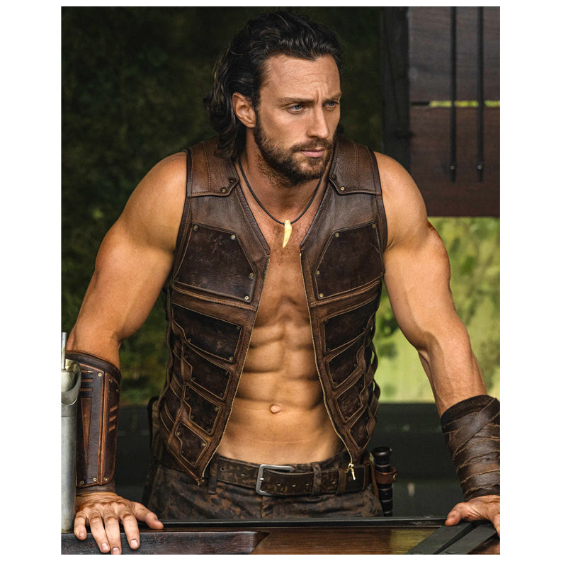 Aaron Taylor Johnson Autographed 2024 Kraven the Hunter Scene A 8x10 Photo Pre-Order