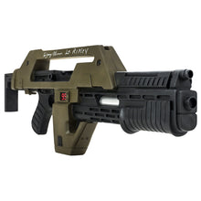 Load image into Gallery viewer, Sigourney Weaver Autographed 1986 Aliens Pulse Rifle OD Green Prop Replica