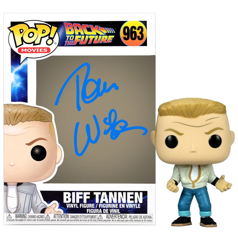 Thomas Wilson Autographed Back to The Future Biff Tannen POP Vinyl #96 ...