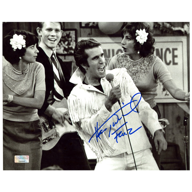 Henry Winkler Signed Autographed Funko POP! Figure Happy Days Fonz JSA  VV85900 - Cardboard Legends