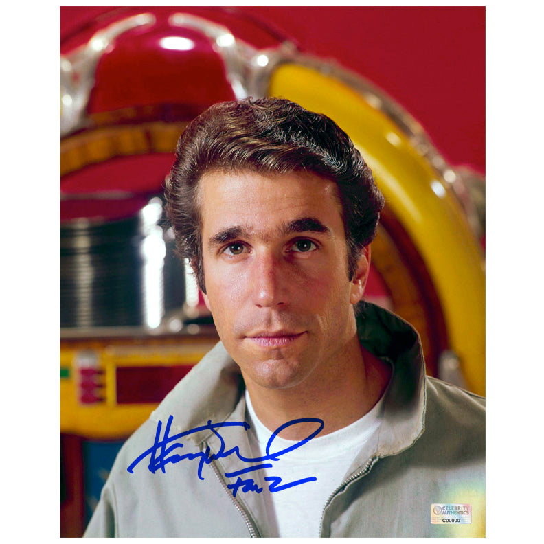 Henry Winkler Autographed Happy Days 8x10 Jukebox Photo