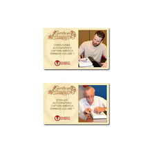 Load image into Gallery viewer, Chris Evans, Stan Lee, Sebastian Stan Autographed Captain America Omnibus Volume 1