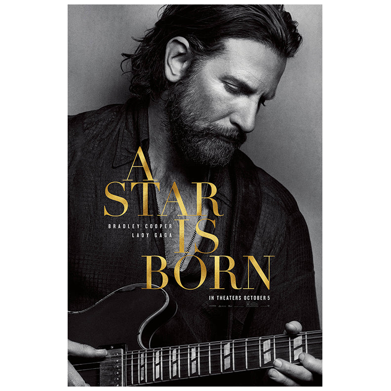 Bradley Cooper Autographed 2018 A Star Is Born 16x24 Movie Poster A Pre-Order
